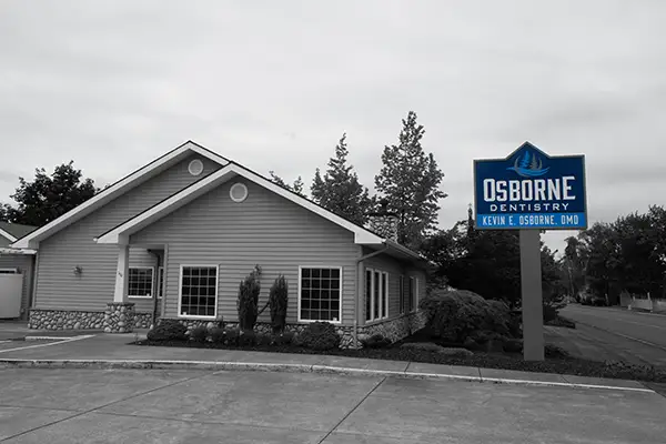 The front entrance to Osborne Dentistry